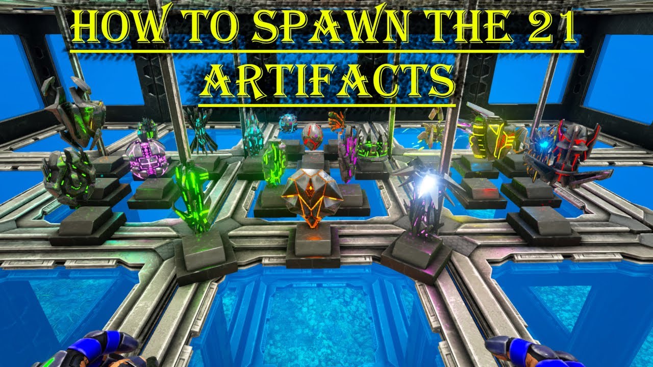 Ark Survival how to spawn in all 21 Artifacts 2020