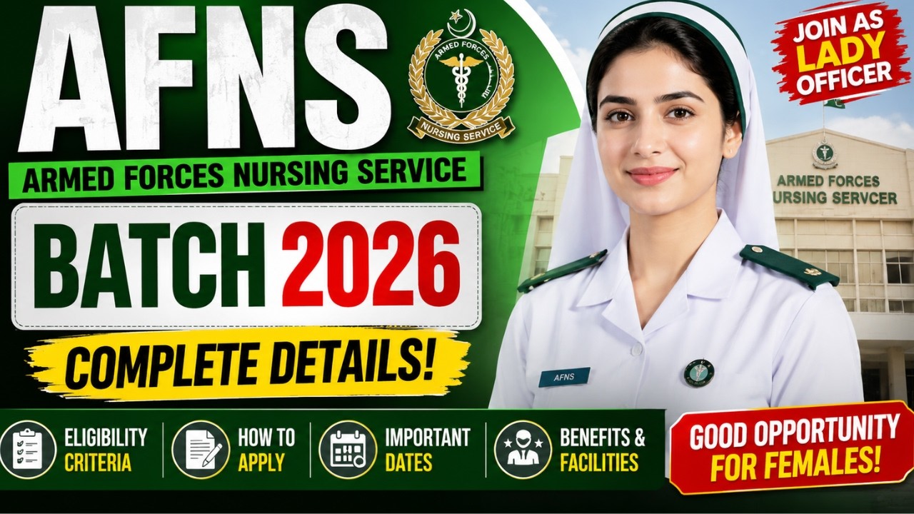 AFNS 2026 Online Apply | Last Date 13 August | Complete Process Step by Step | Army Nursing