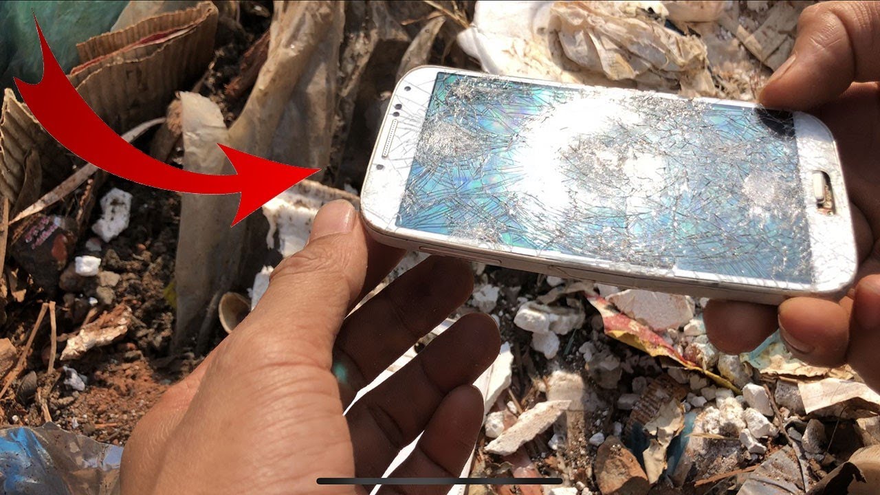 Restoration destroyed an abandoned phone | Restore samsung galaxy S4 broken smartphone 2020
