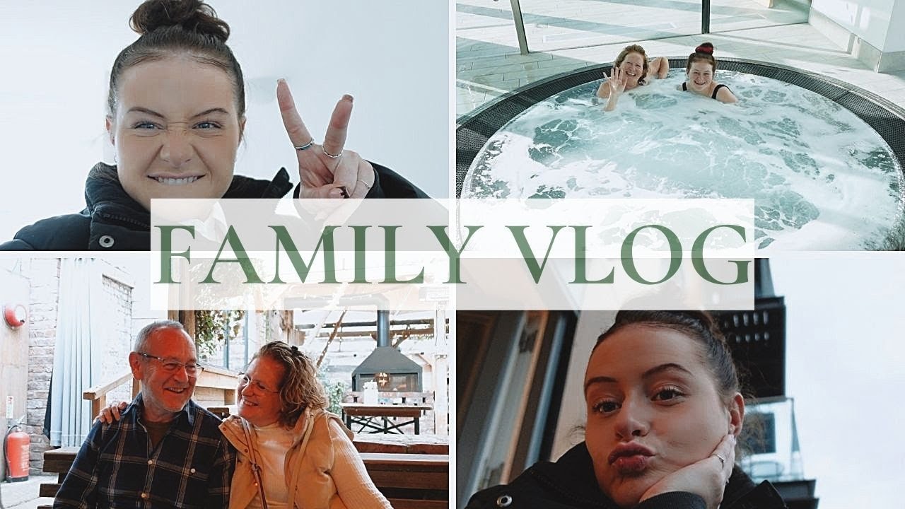Wholesome family vlog | Parents visit Manchester Flat | Charlotte Tilbury presents & Sunday Dinners