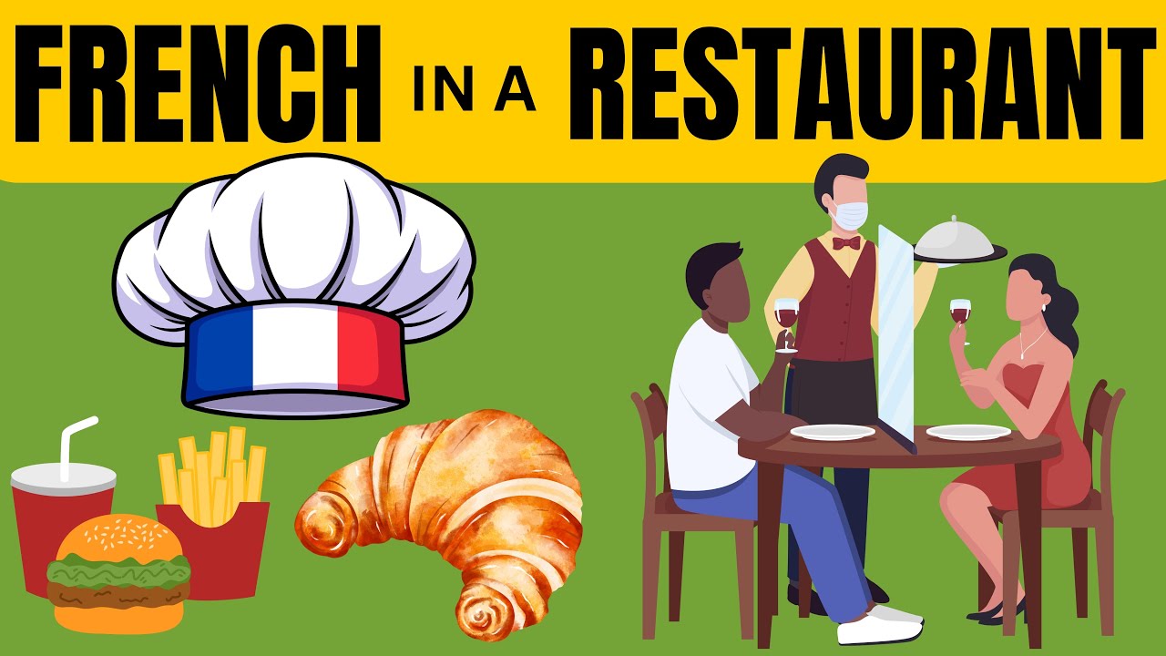 Learn How to Order Food in French | Slow Beginner Conversation (A1) | French Podcast