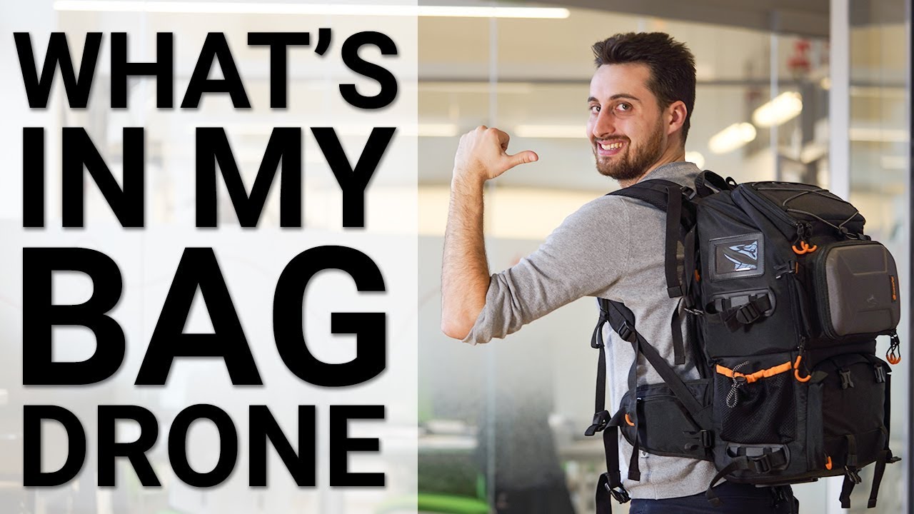 🧳 SETUP DRONE : TOUT le mat&eacute;riel que je transporte dans mon SAC A DOS pour partir en mission