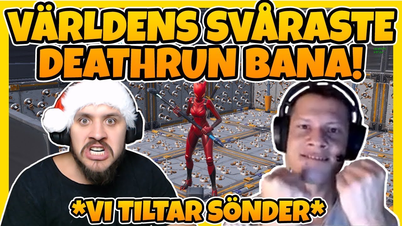 VÄRLDENS SVÅRASTE DEATHRUN BANA MED TOMAS *VI TILTAR SÖNDER*