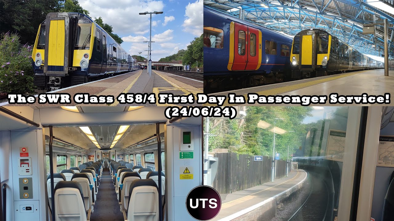 The SWR Class 458/4 Has Entered Passenger Service! (24/06/24)