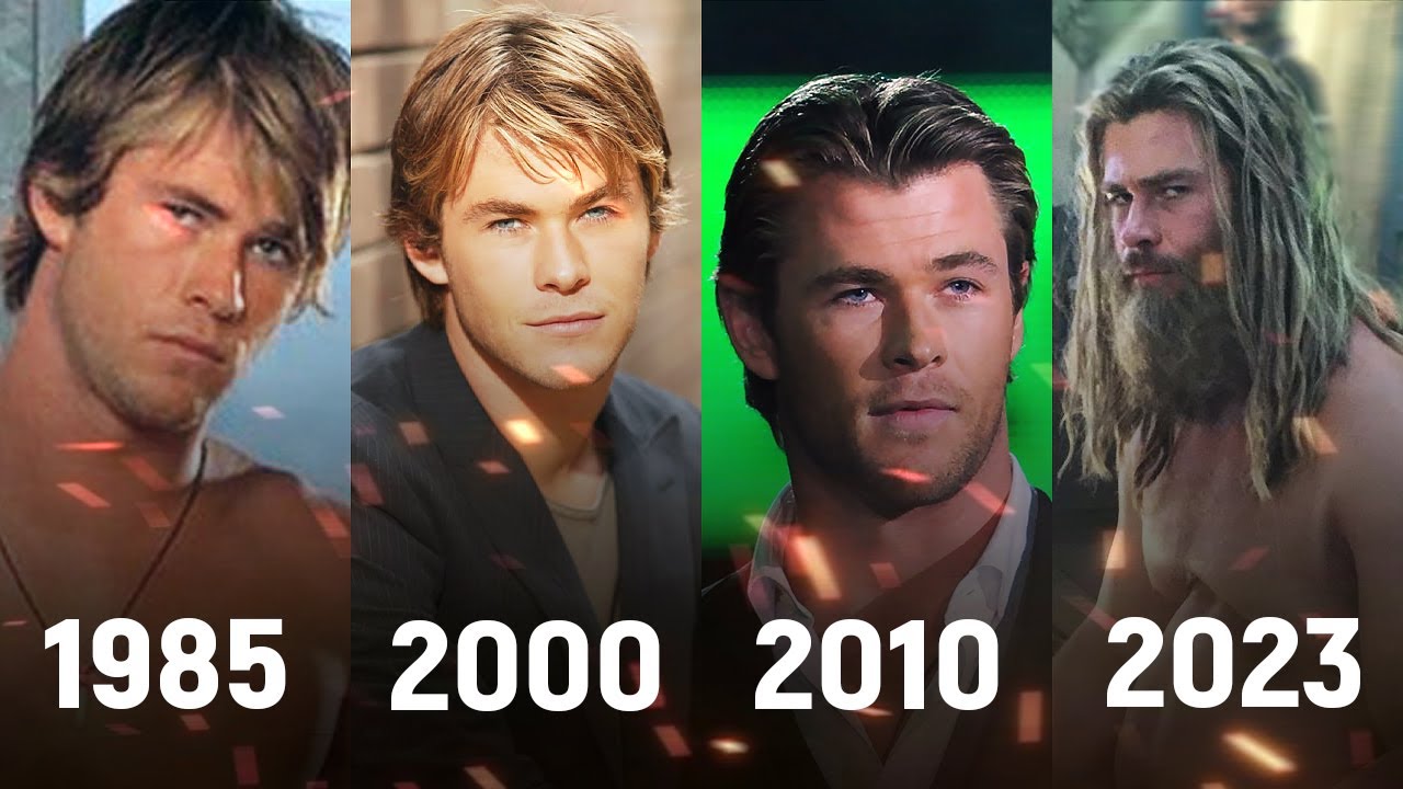 Chris Hemsworth Evolution of (2023)