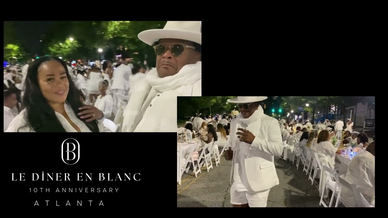 Le Diner en Blanc Atlanta 2024 10th Anniversary