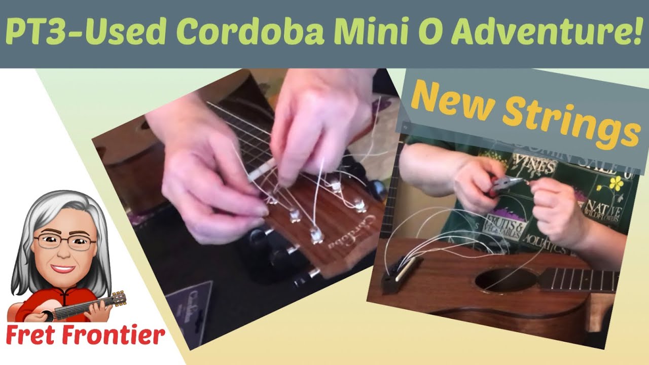 PT3: Cordoba Mini O-Changing the Strings | DIY Series (3 of 5)