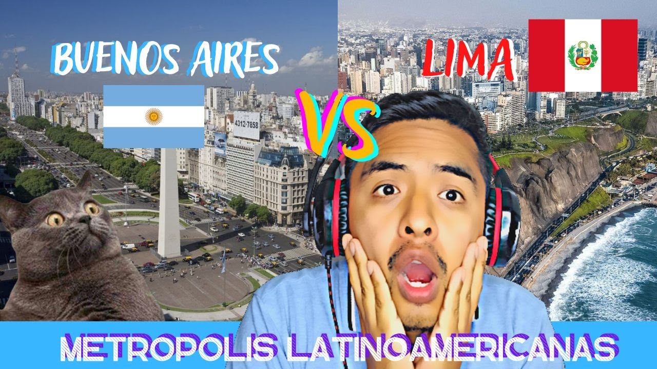 REACCIÓN Buenos Aires 🇦🇷 vs 🇵🇪Lima  (PERUANO REACCIONA)