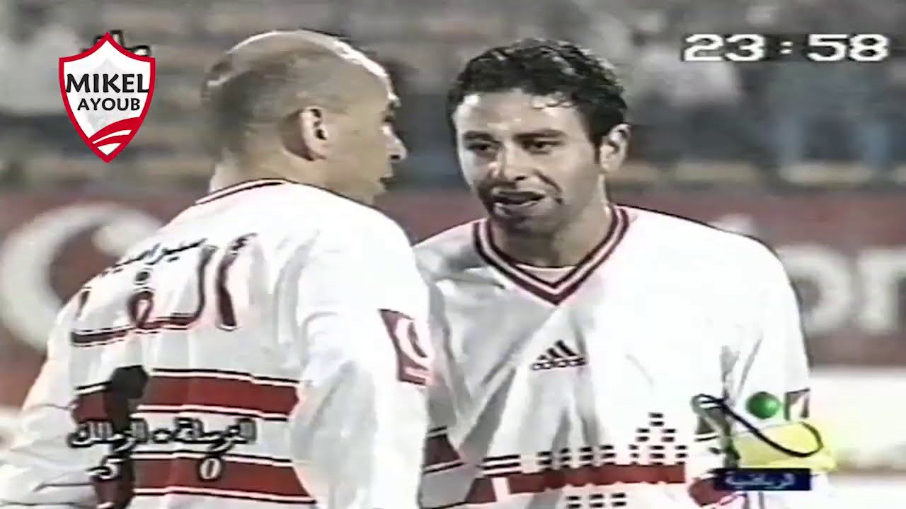 الزمالك 5 - 2 الترسانة .. متعة مدرسة الفن والهندسة موسم 2001-2002 .. تعليق حاتم بطيشه