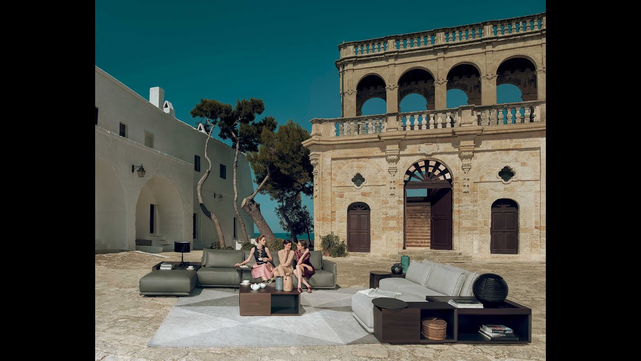 Natuzzi sofa collection - Long Beach Natuzzi Italia sofa (Harmony Maker Campaign)