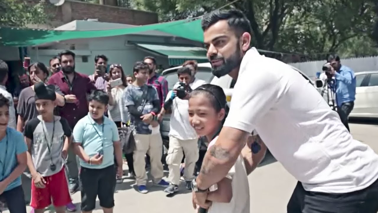 Virat Kohli’s BEST lesson on sports to kids