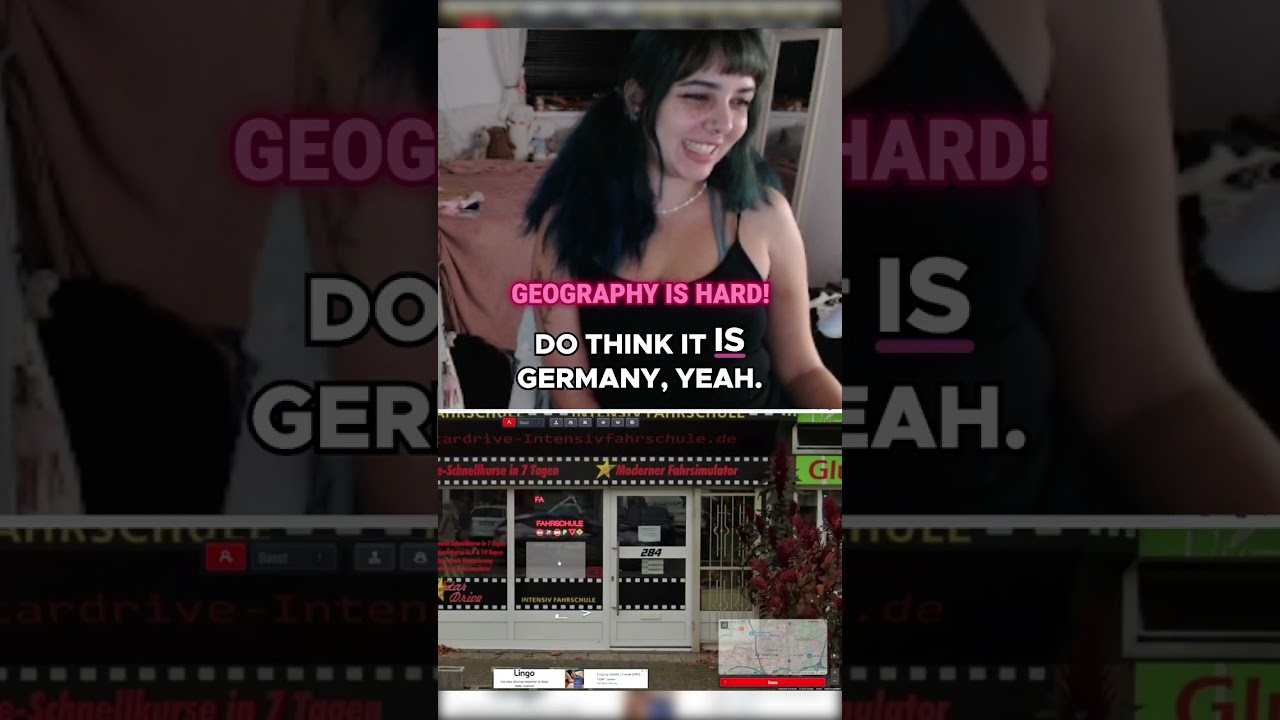 Can't a Girl Be Bad at Geography? American Flag in Germany?!