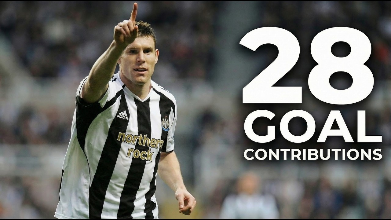James Milner &mdash; All 28 Goal Contributions for Newcastle United ⚫⚪