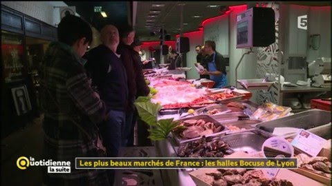 Les plus beaux march&eacute;s de France : les halles Bocuse de Lyon - La Quotidienne la suite