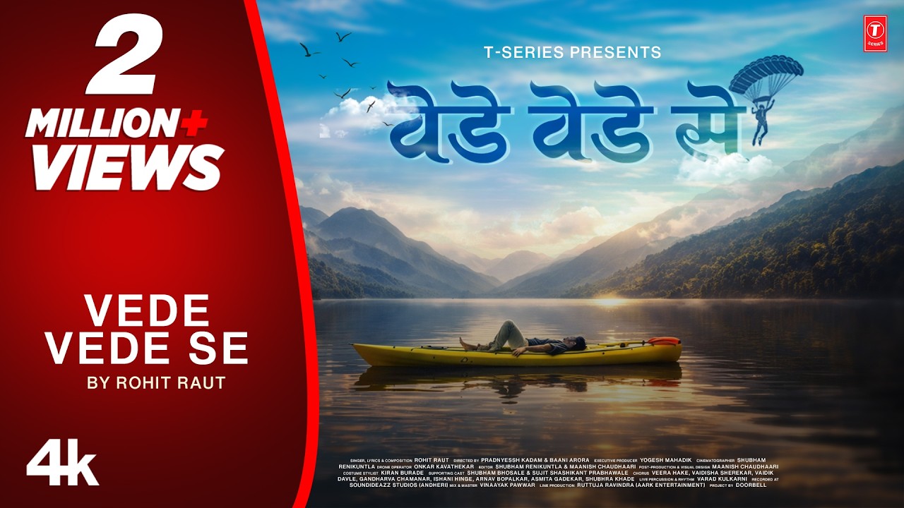 Vede Vede Se 🫶🏻 वेडे वेडे से &hearts;️ Rohit Raut | Latest Marathi Romantic Song | न्यू मराठी रोमँटिक साँग