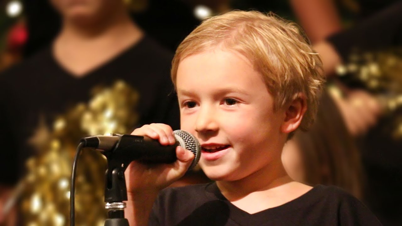His First Choir Solo