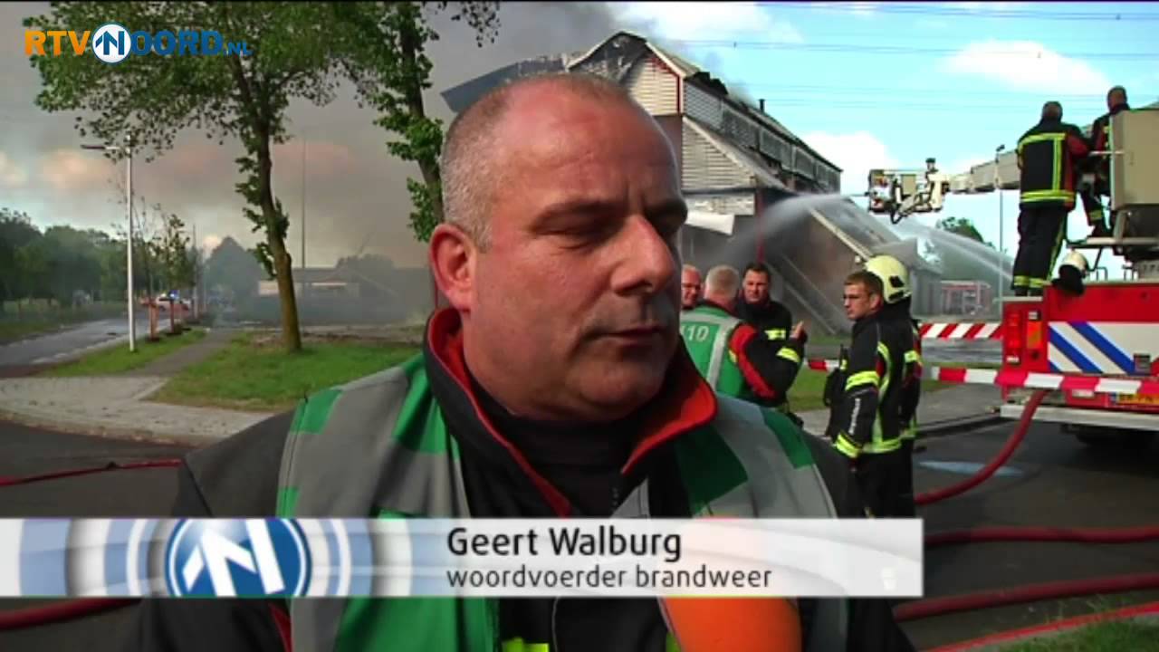 Discotheek Bermuda in Ter Apel door brand verwoest - RTV Noord
