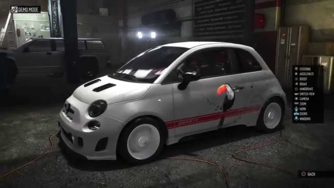 The Crew Customization FIAT 500 ABARTH STREET SPEC