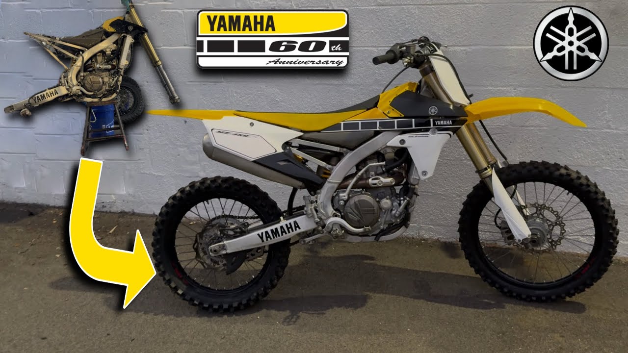 2016 YZ450F ПОЛНАЯ РЕСТАВРАЦИЯ К 60-ЛЕТИЮ!