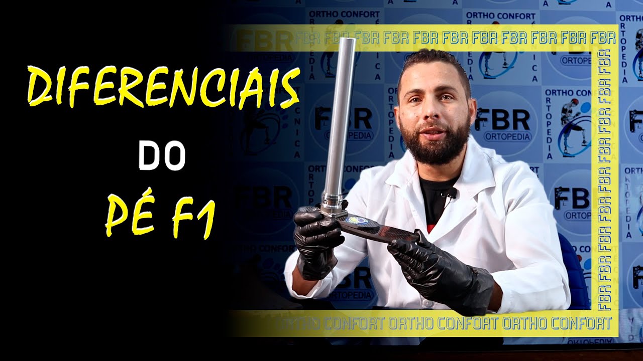 PÉ DE CARBONO MODELO F1 - DIFERENCIAIS