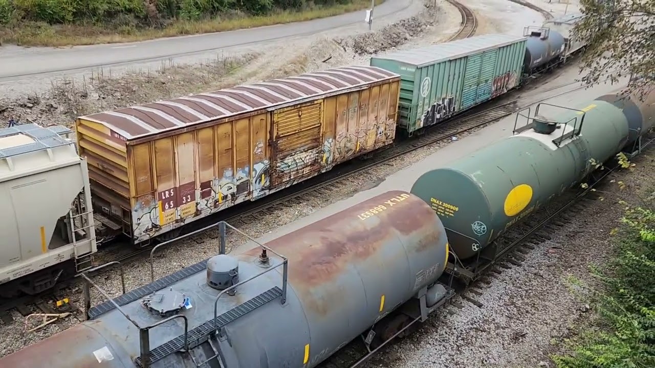Csx Mixed Freight Train Part. 2