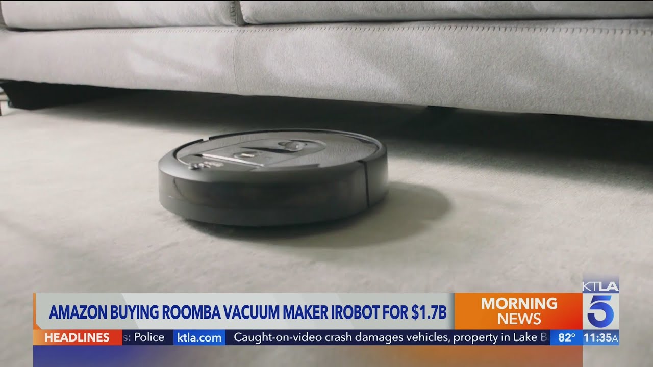 Amazon buying Roomba vacuum maker iRobot for $1.7B