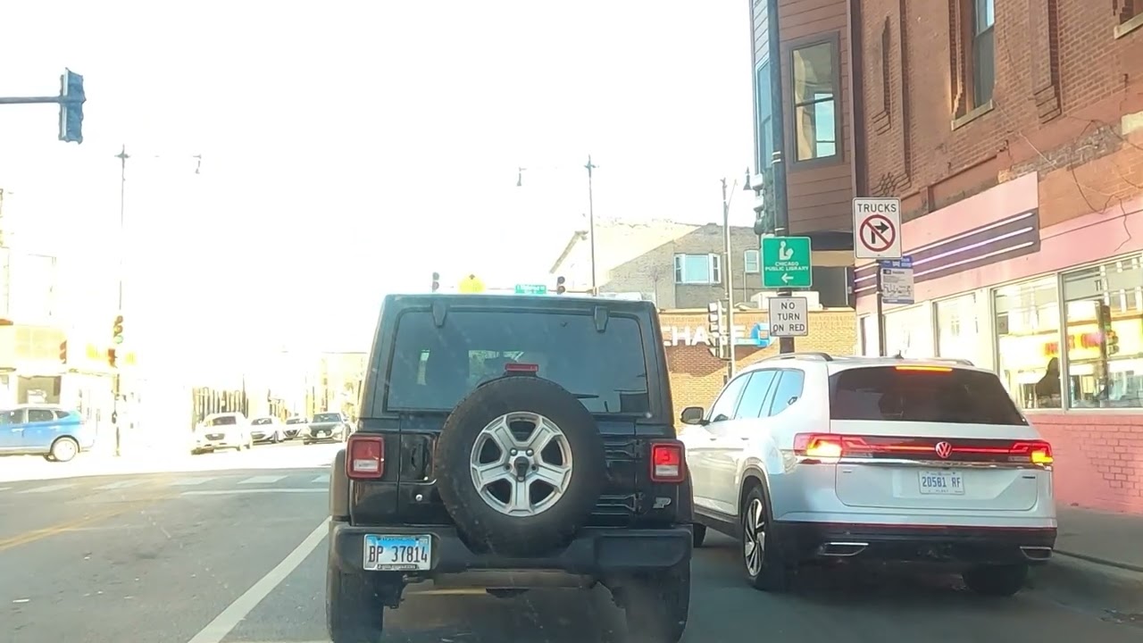 Chicago POV Drive Southside Sox Stadium #chicago #pov #driving #travel #explore #whitesox #asmr