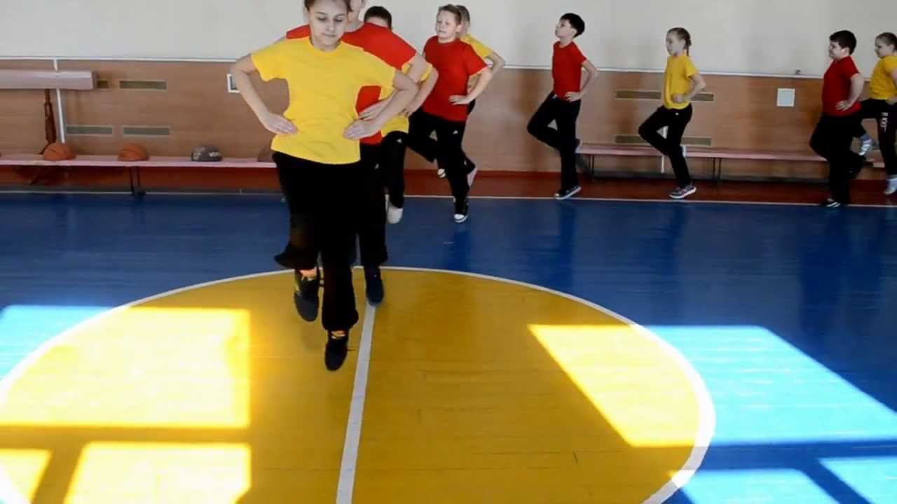 Урок гімнастики в 4 класі. Вчитель-Шкамаріда T.С.