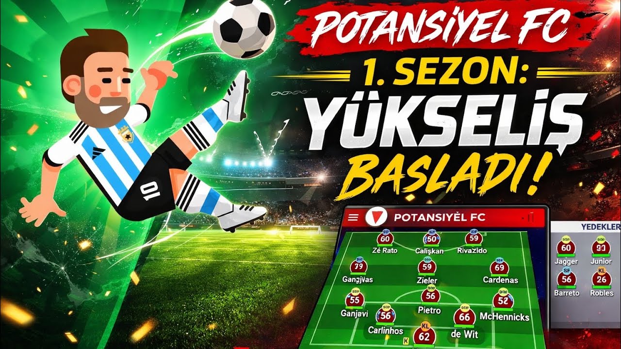 Potansiyel FC 1. Sezon: Yükseliş Başladı!