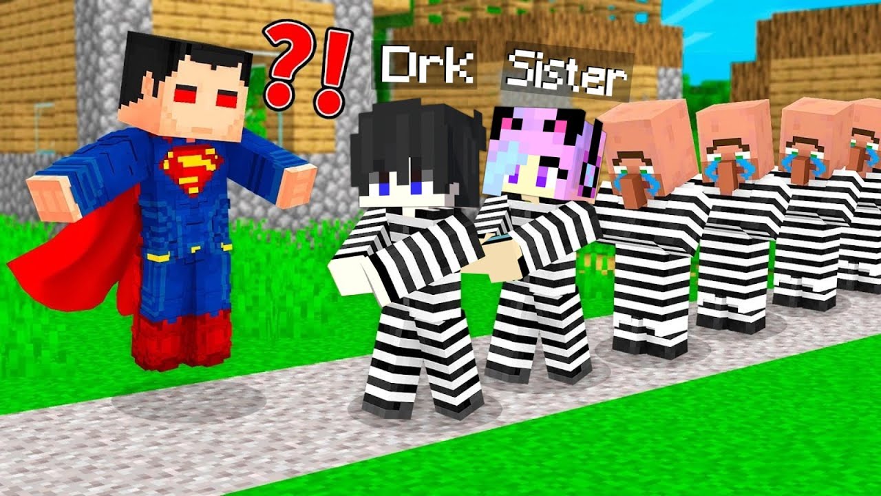 Why Did Superman Arrest VILLAGERS in Minecraft?