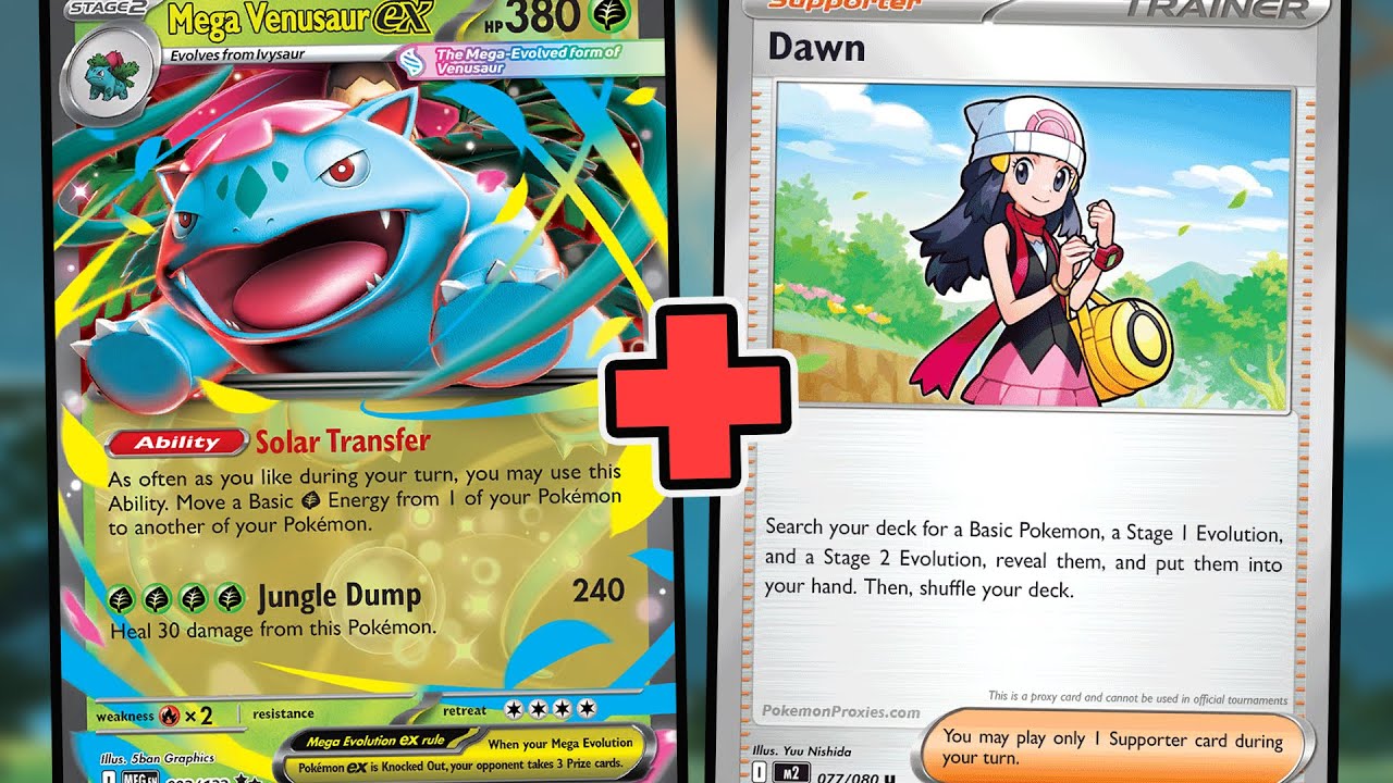 How to play the Mega Venusaur ex Pokemon TCG deck