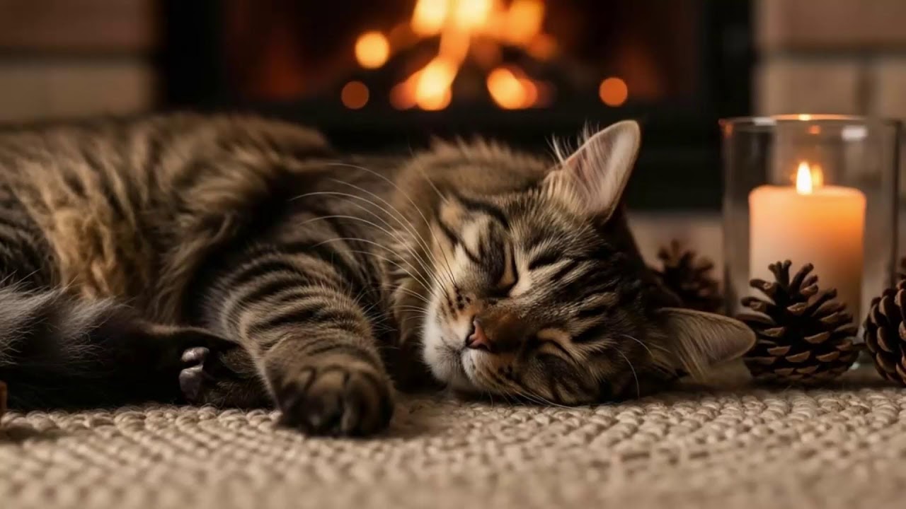 Soothing 432Hz Cat Sleep Music 🐾 | For Anxious Cats Deep Relaxation And Calm Cozy Ambience