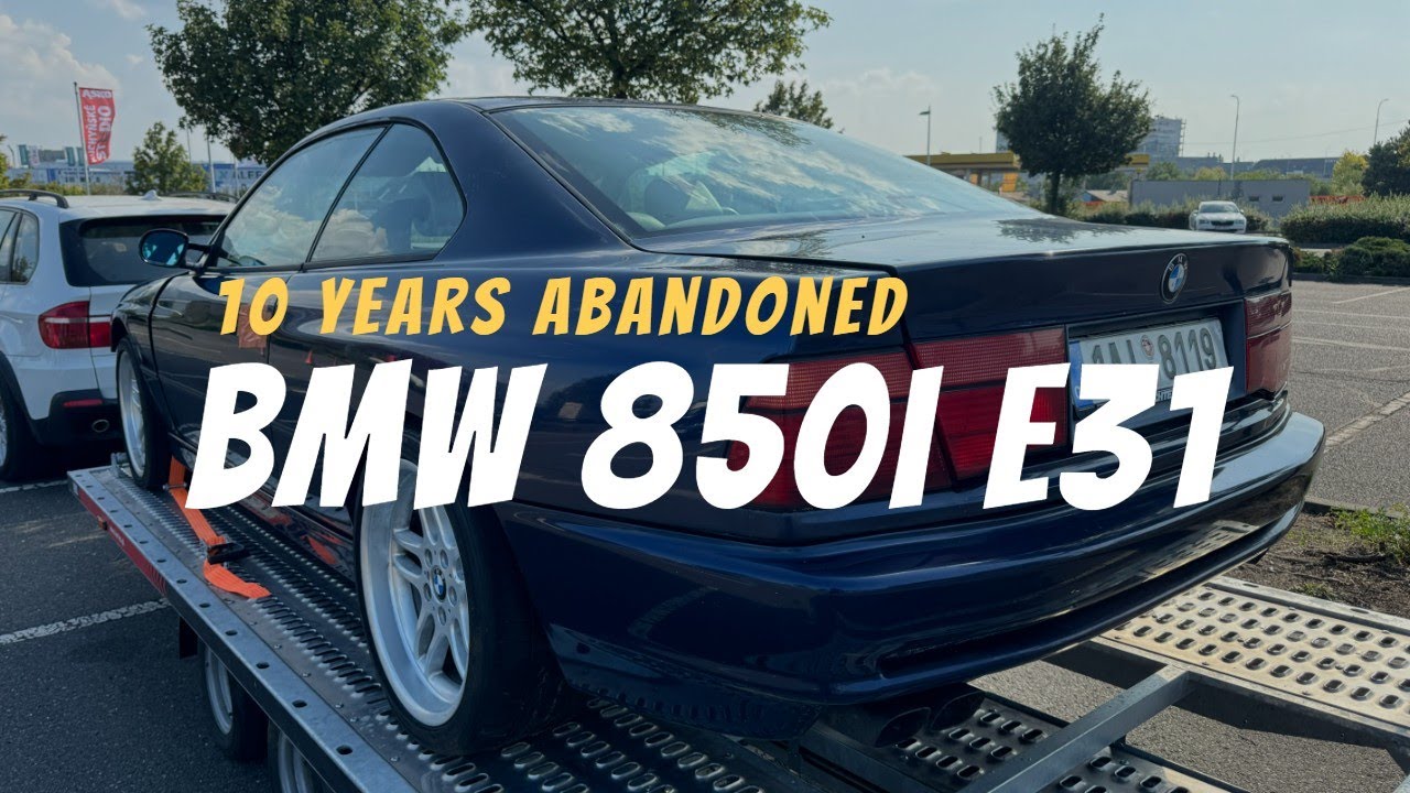 1.projekt BMW 850i E31 - Záchrana po 10 letech .