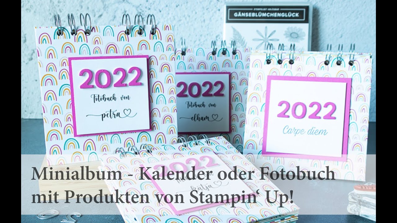 Mini-Kalender oder Fotobuch