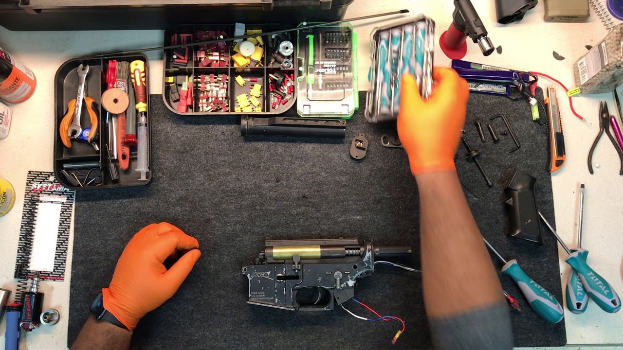 Desensamble de KWA KM4 SR7