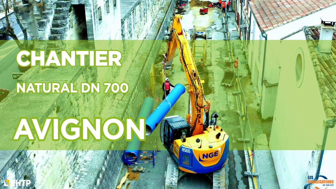 PAM Natural dans la cité des papes | Saint-Gobain PAM Canalisation