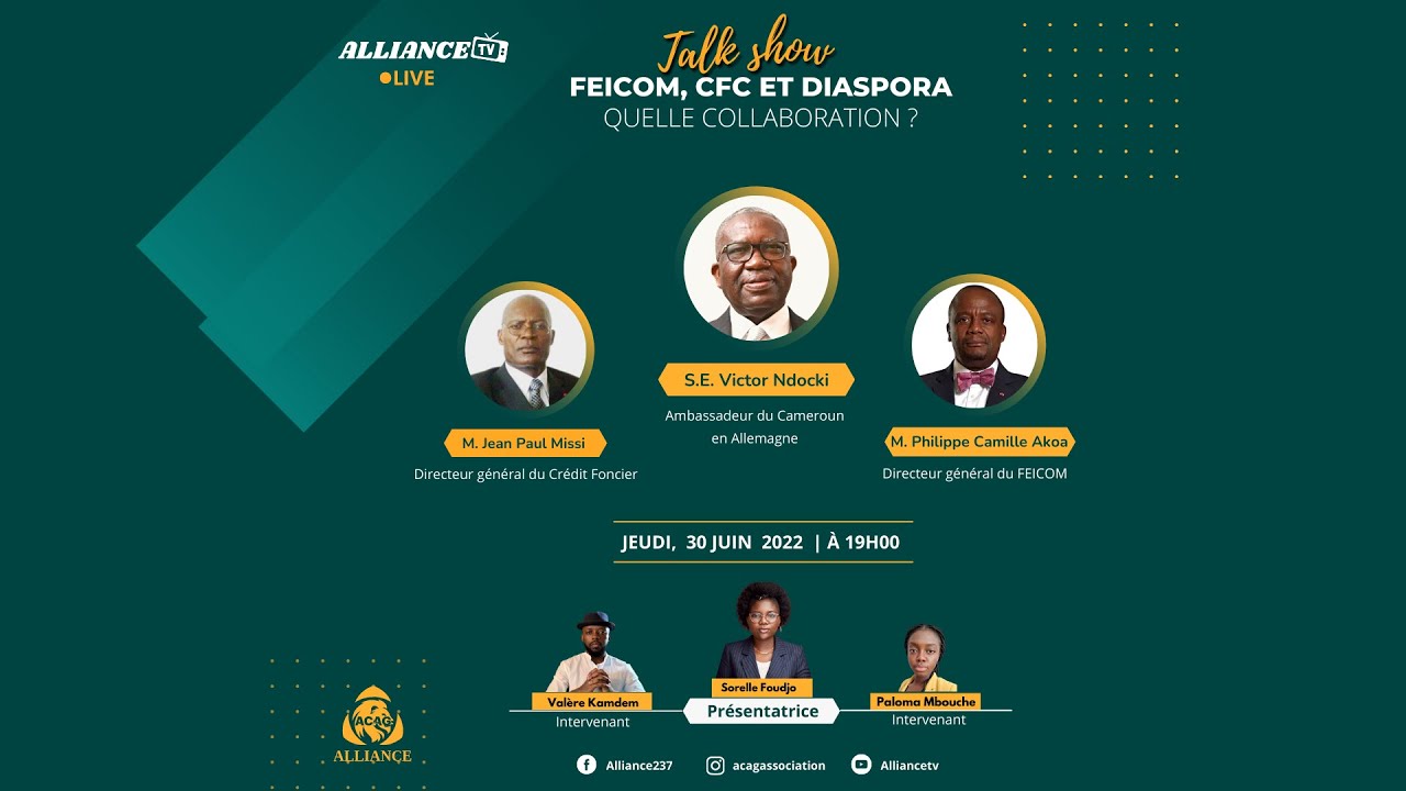Interview Spécial avec les DGs du FEICOM, du CFC et la diaspora : une collaboration future?