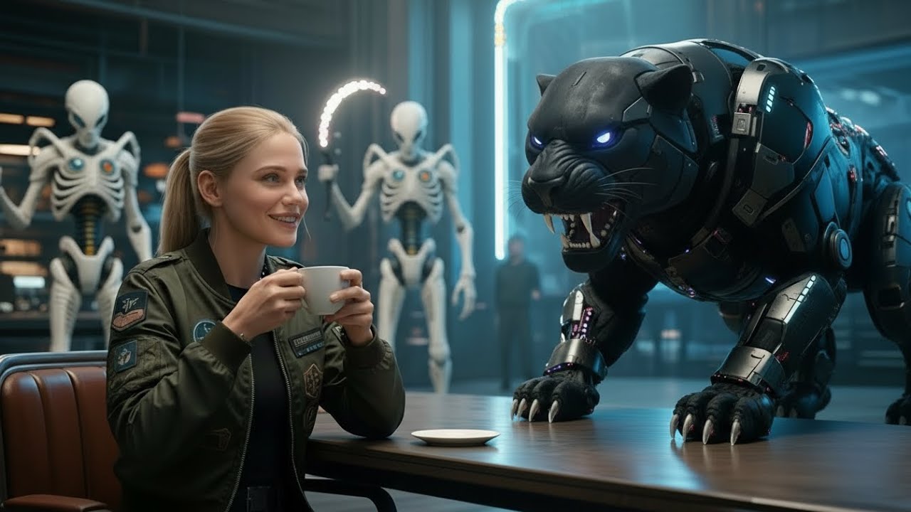 Alien Hunters Came for a Human Cadet — She Calmly Finished Her Drink