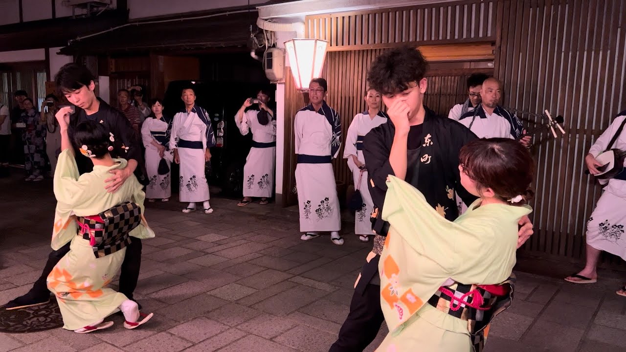 おわら風の盆 2023 東町 舞台踊り