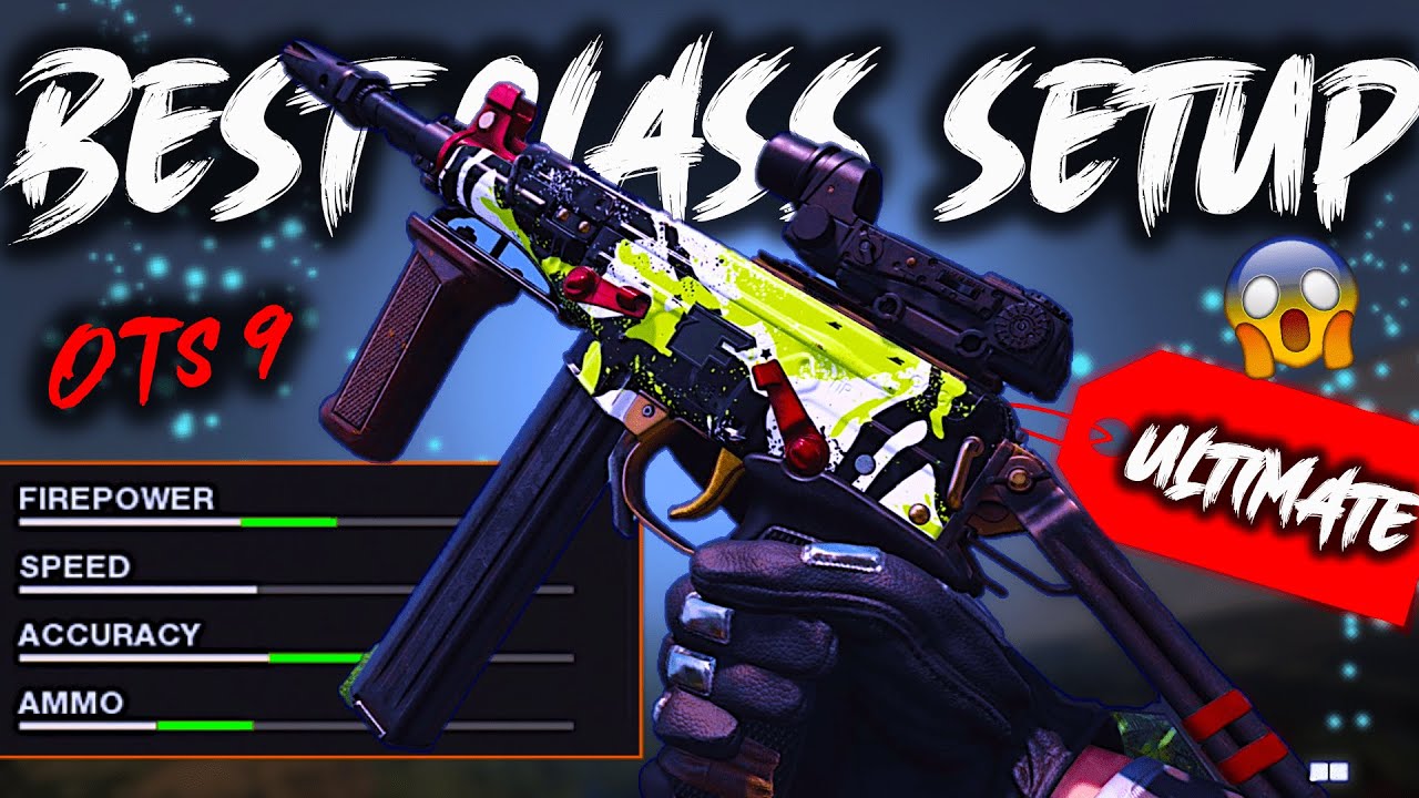 *ULTIMATE* OTs 9 SMG Best Class Setup | Black Ops Cold War Multiplayer