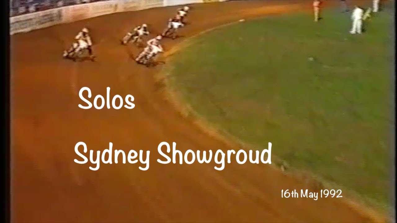 FLASHBACK 1992 - Sydney Showground - Solos Heats & Final
