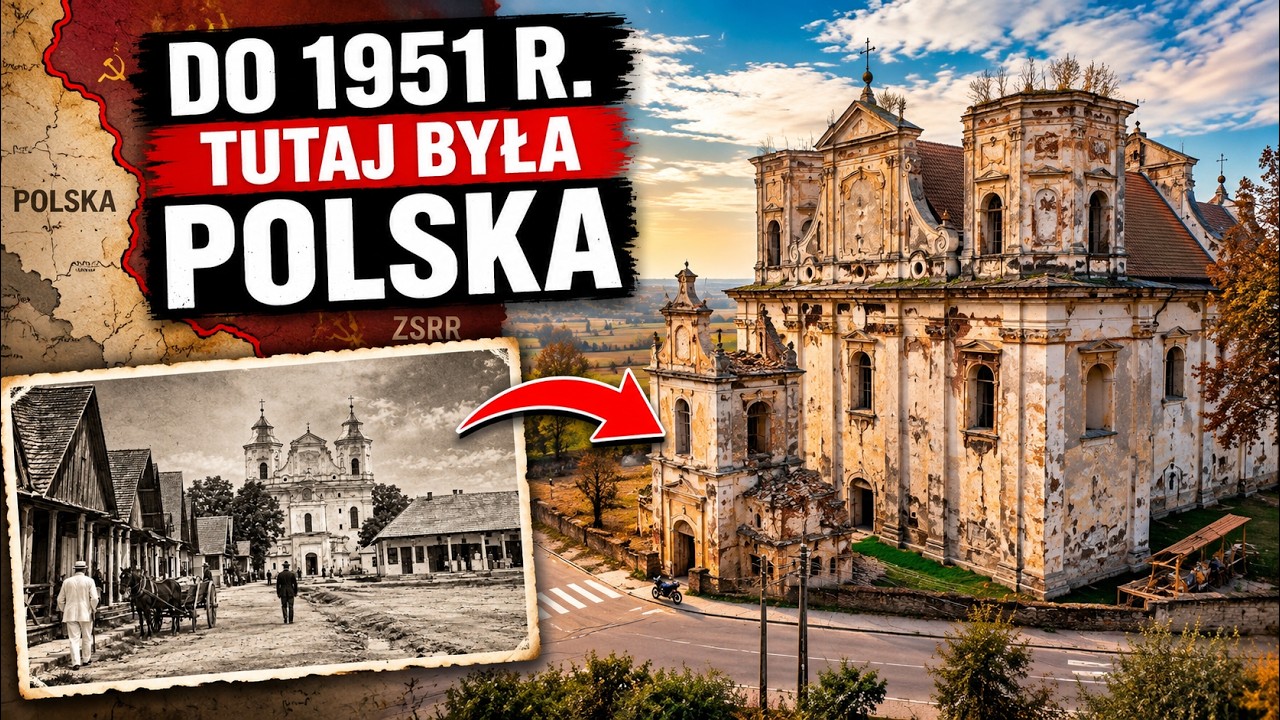 DO 1951r. TUTAJ BYŁA POLSKA! Tak dziś wyglądają polskie Kresy