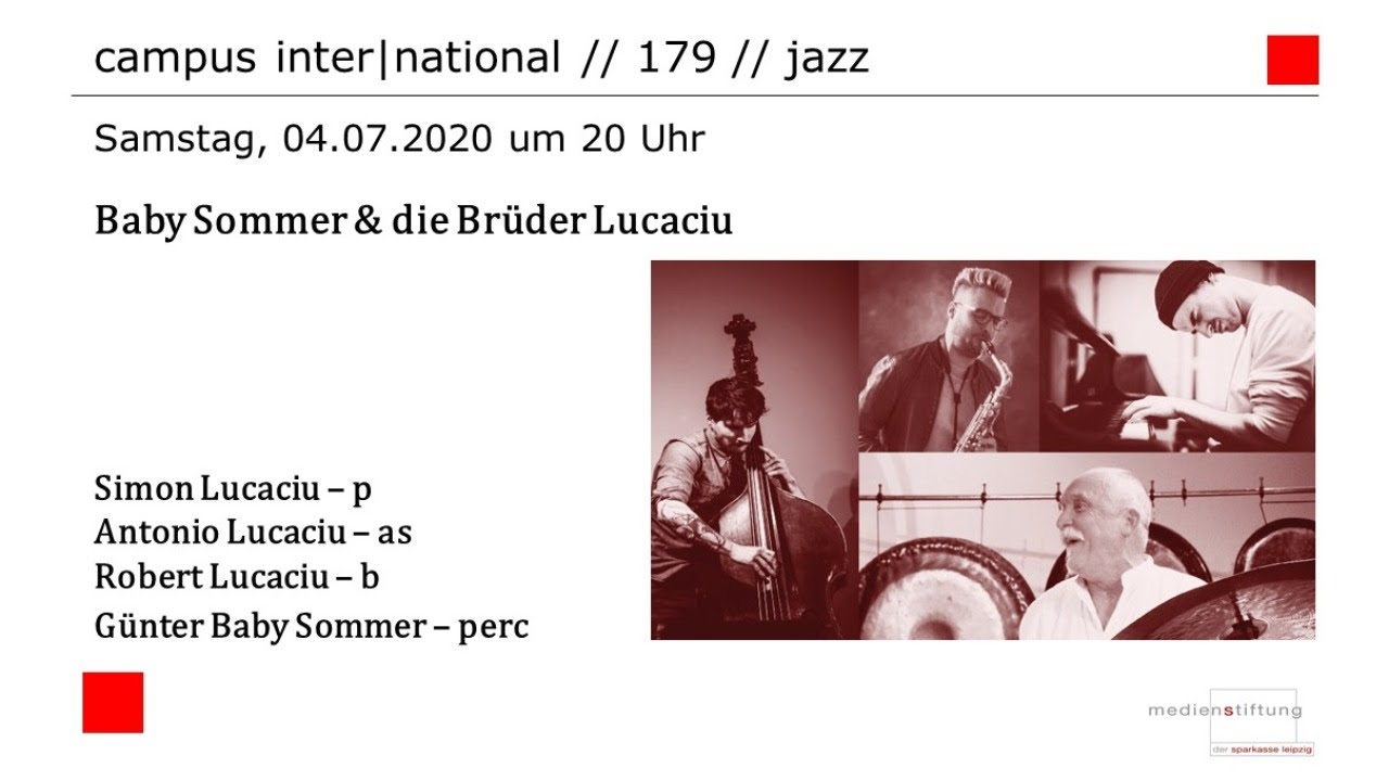 //campus inter|national // jazz // Brüder Lucaciu & Baby Sommer