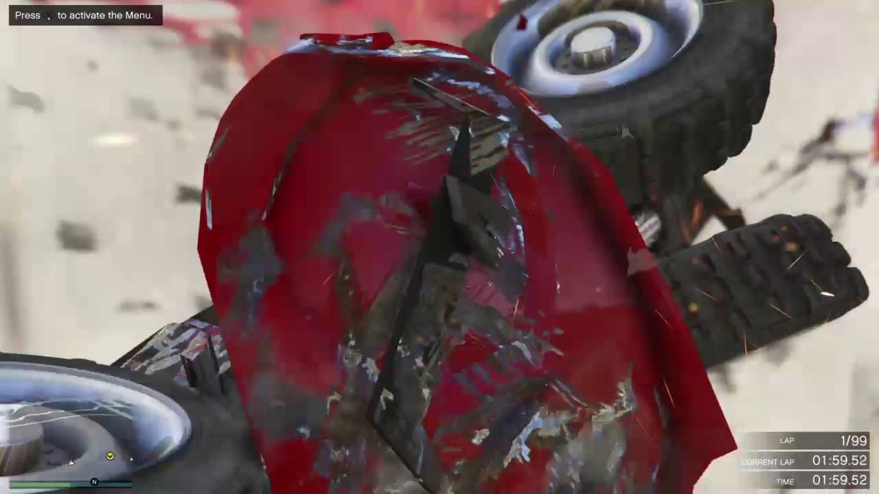 GTA5 Extreme Durability Testing - Lawn Mower