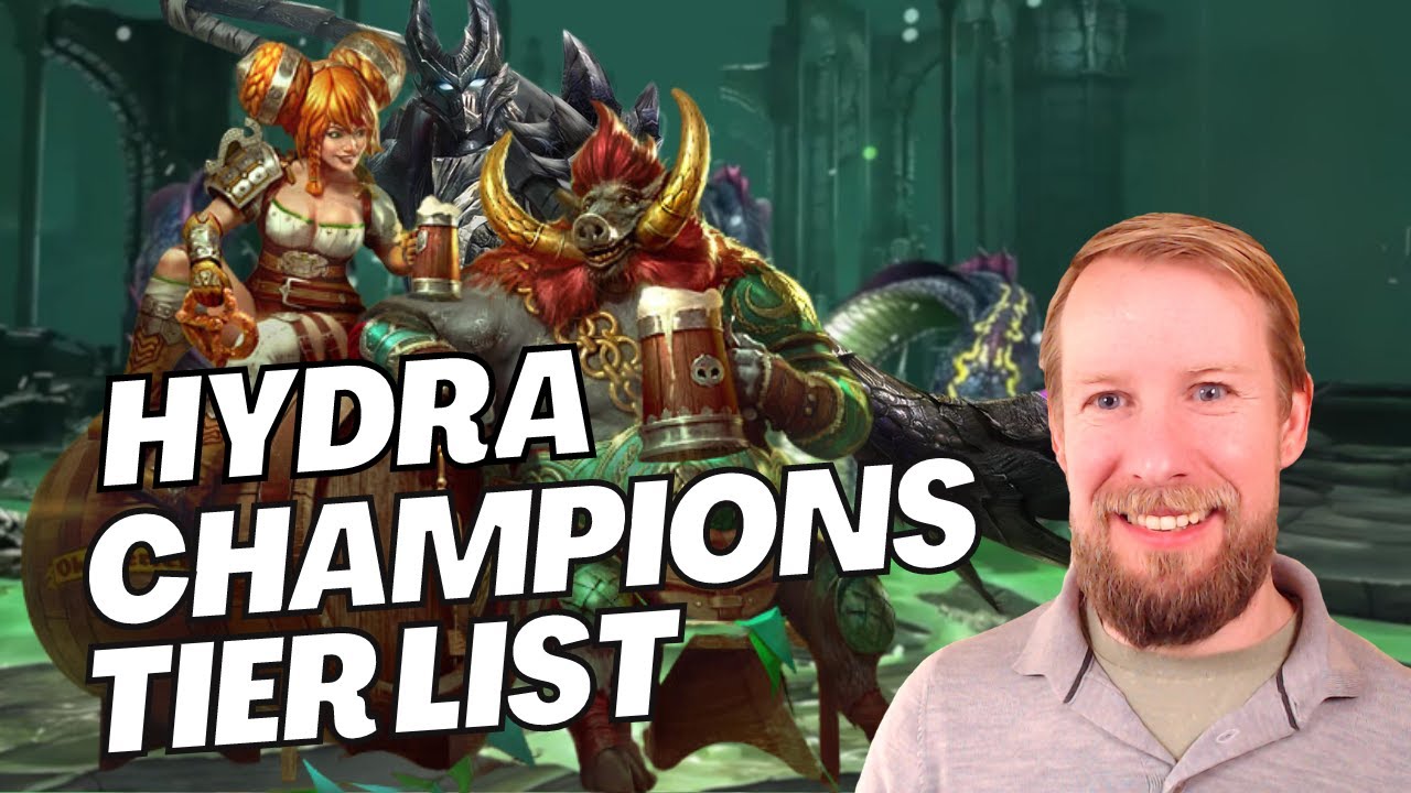 HYDRA CHAMPIONS TIER LIST - looking at the top champs for Hydra in each role | Raid: Shadow Legends
