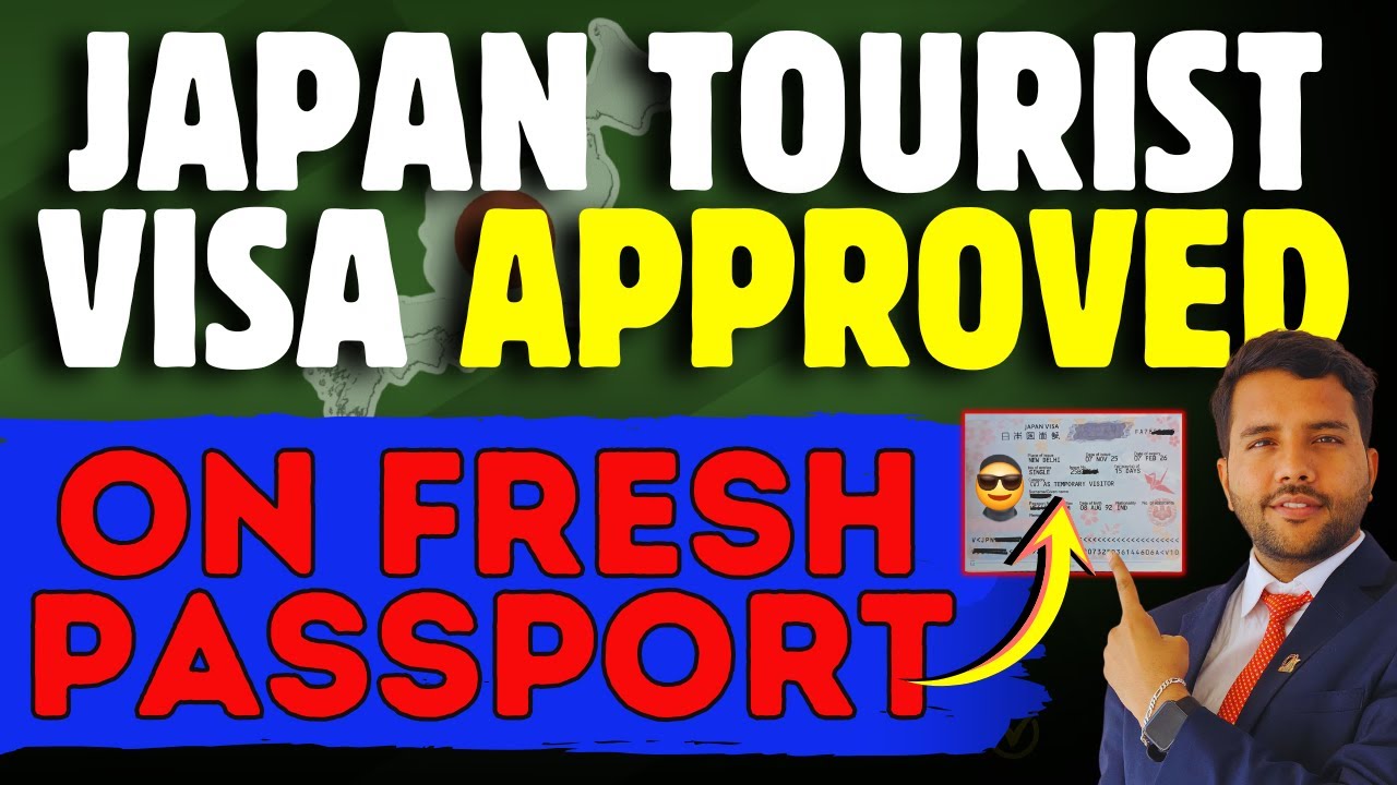 Japan Tourist Visa Approved on Fresh Passport #japanvisa time documents process fees