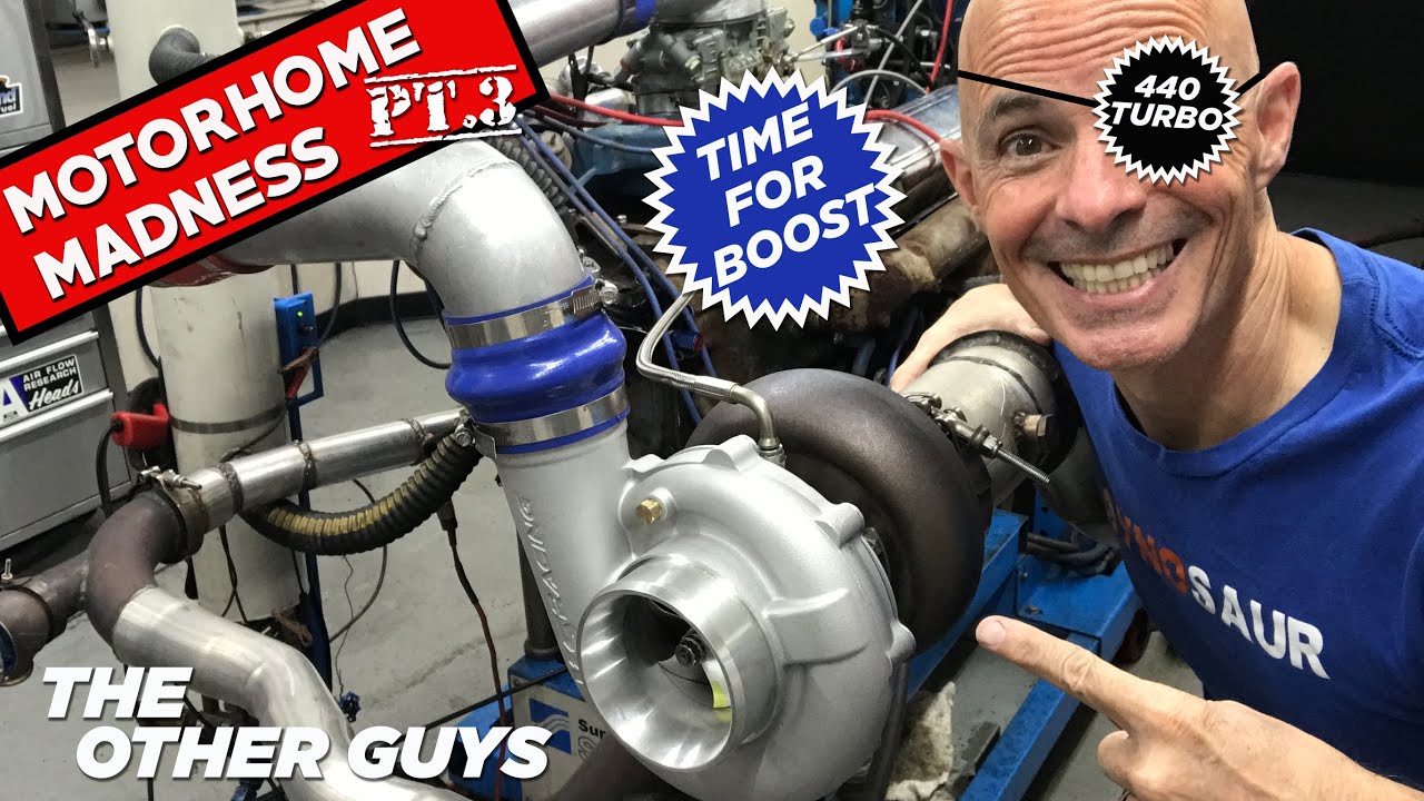 DIY TURBO 440-MOTORHOME GETS BOOST!
