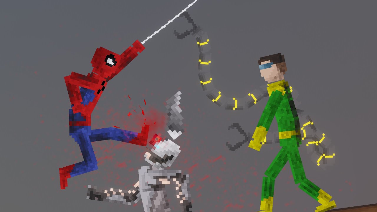 Spider-Man Fights Crime in People Playground