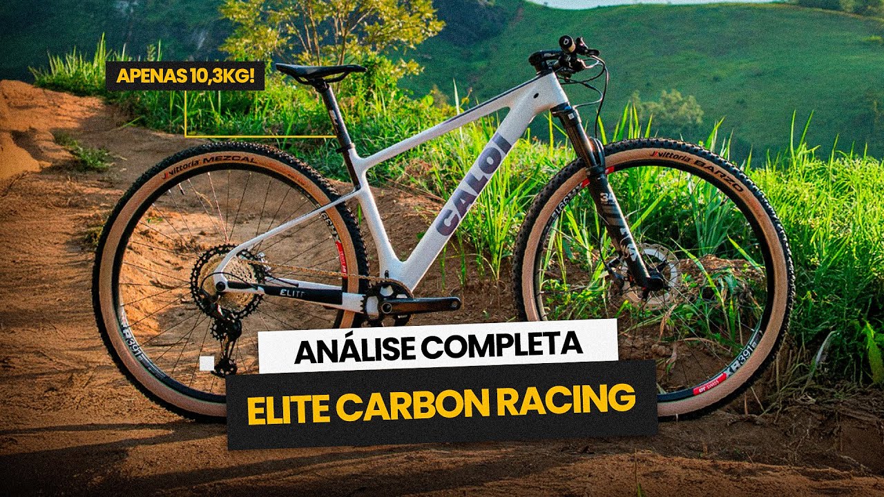 ANÁLISE COMPLETA CALOI ELITE CARBON RACING - BIKE PERFEITA PARA COMPETIÇÕES COM APENAS 10KG!