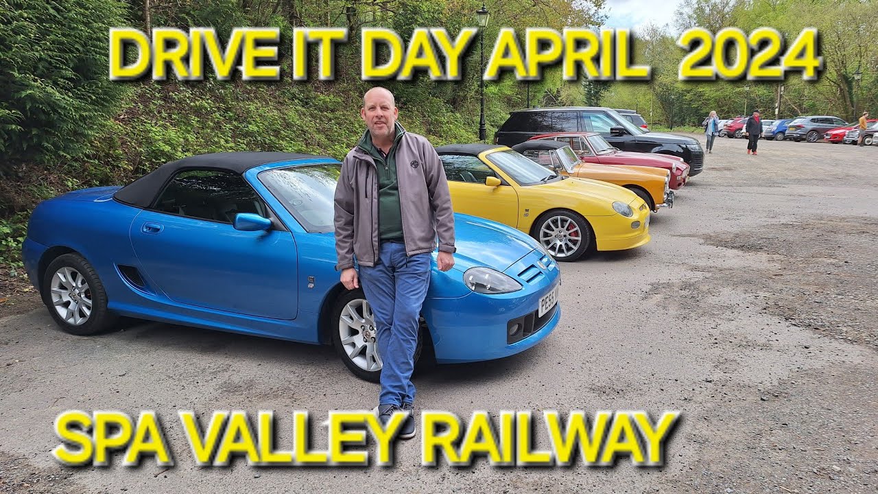 Drive it day 2024 from the SPA VALLEY RAILWAY  with the MG Car Club...WOW!